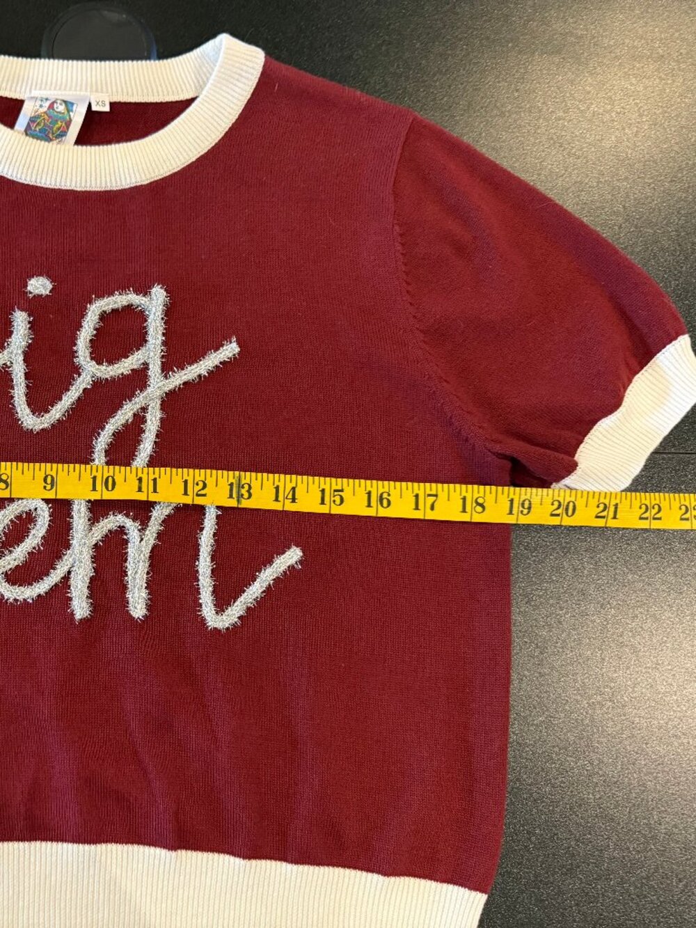 Queen of Sparkles Gig Em Sweater - Picture 2 of 5